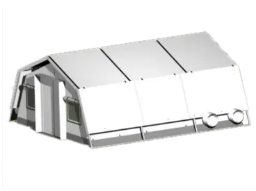 Abrigo Modular Humanitário Completo AMH – C30i — vista principal